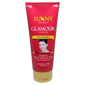 BAKSON'S HOMOEOPATHY SUNNY HERBALS GLAMOUR CREAM (FOR WOMEN) - PACK OF 3 (100 GM EACH)