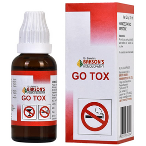 BAKSON'S HOMEOPATHY GO TOX DROPS - PACK OF 3 (30 ML EACH)