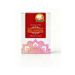 Gou Ganga Red Sandal Soap - Pack of 5