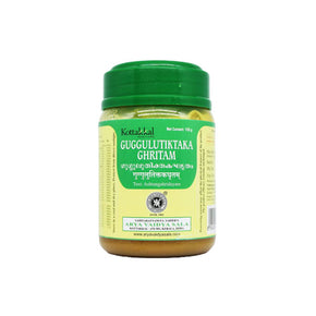 KOTTAKKAL AYURVEDA GUGGULUTIKTAKA GHRITAM - PACK OF 2 (150 GM EACH)