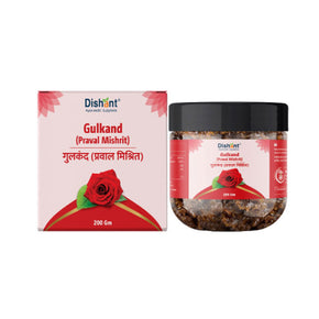 DISHANT GULKAND (PRAVAL MISHRIT) - PACK OF 3 (200 GM EACH)