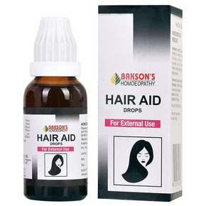 BAKSON'S HOMEOPATHY HAIR AID EXTERNAL DROPS - PACK OF 3 (30 ML EACH)