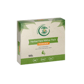 DISHANT HERBAL FACE NIKHAR PACK POWDER - PACK OF 6 (100 GM EACH)