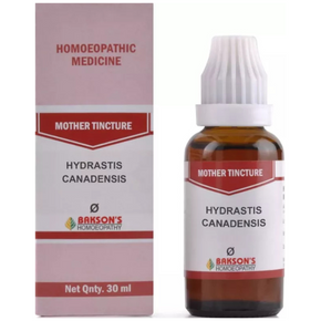 BAKSON'S HOMEOPATHY HYDRASTIS CANADENSIS MOTHER TINCTURE Q (30 ML)