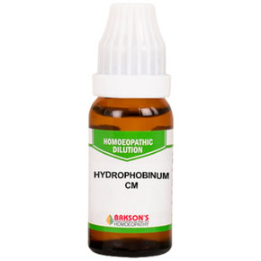 BAKSON'S HOMEOPATHY HYDROPHOBINUM DILUTION CM - PACK OF 2 (10 ML EACH)