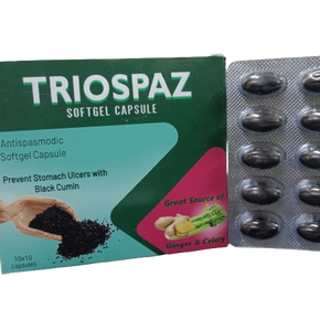 TRIOSPAZ SOFTGEL CAPSULES  (1 STRIP 10 CAPSULES)