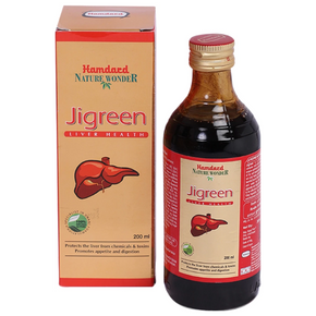 HAMDARD JIGREEN SYRUP - PACK OF 3 (200 ML EACH)