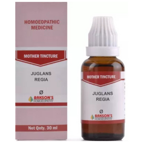 BAKSON'S HOMEOPATHY JUGLANS REGIA MOTHER TINCTURE Q - PACK OF 3 (30 ML EACH)