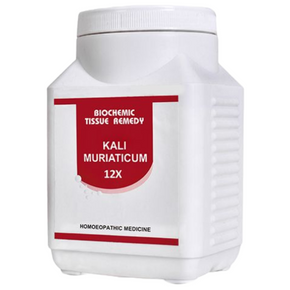 BAKSON'S HOMEOPATHY BIOCHEMIC KALI MURIATICUM 12X