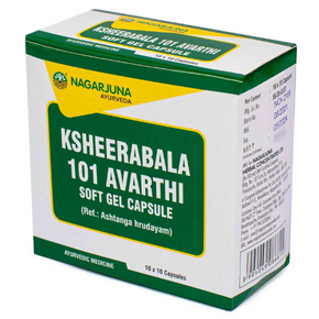 NAGARJUNA KSHEERABALA 101 AAVARTHI SOFT GEL CAPSULE (100 CAPSULES)