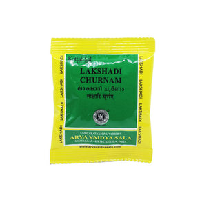 KOTTAKKAL AYURVEDA LAKSHADI CHURNAM - PACK OF 12 (10 GM EACH)