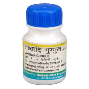 RASASHRAM LAKSHADI GUGGUL - PACK OF 3 (60 TABLETS EACH)