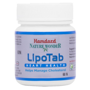 HAMDARD LIPOTAB TABLET - PACK OF 2 (60 TABS EACH)