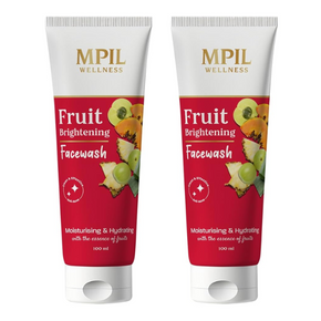 MPIL FRUIT BRIGHTENING FACEWASH - Pack of 2 (100 ml each)