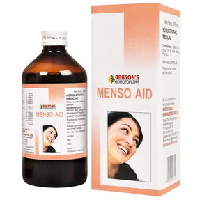 BAKSON'S HOMEOPATHY MENSO AID SYRUP