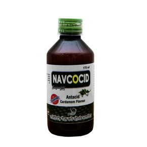 Navcocid Antacid Suspension Syrup (170 ml)