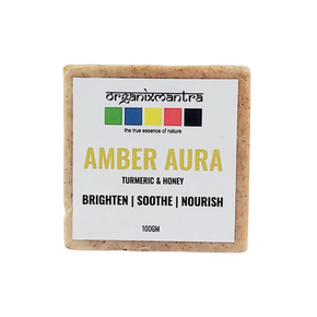 ORGANIX MANTRA AMBER AURA SOAP - PACK OF 2 (100 GM)