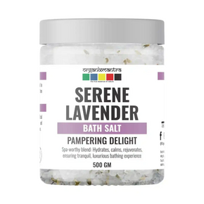 ORGANIX MANTRA SERENE LAVENDER BATH SALT (500 GM)