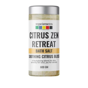 ORGANIX MANTRA CITRUS ZEN RETREAT BATH SALT (600 GM)