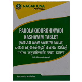 NAGARJUNA PADOLAKADUROHINYADI KASHAYAM TABLETS (100 TABS)