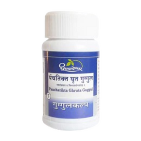 Dhootapapeshwar Panchatikta Ghruta Guggul (60 Tablets)
