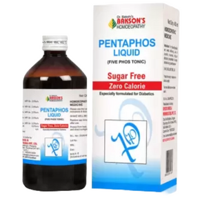 BAKSON'S HOMEOPATHY PENTAPHOS LIQUID SUGAR FREE