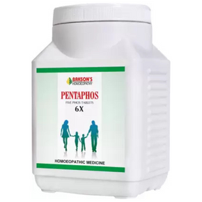 BAKSON'S HOMEOPATHY PENTAPHOS TABLET 6X