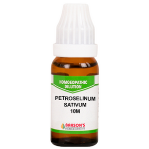 BAKSON'S HOMEOPATHY PETROSELINUM SATIVUM DILUTION 10M - PACK OF 2 (10 ML EACH)