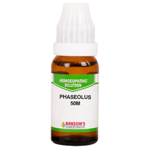 BAKSON'S HOMEOPATHY PHASEOLUS DILUTION 50M - PACK OF 2 (10 ML EACH)