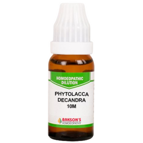 BAKSON'S HOMEOPATHY PHYTOLACCA DECANDRA DILUTION 10M - PACK OF 2 (10 ML EACH)