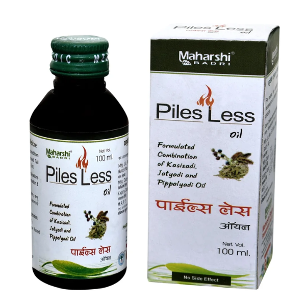 Buy Maharishi Badri Piles Less Oil - Ingredients & Dosage