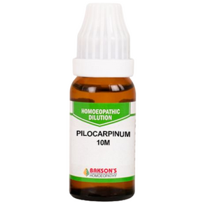 BAKSON'S HOMEOPATHY PILOCARPINUM DILUTION 10M - PACK OF 2 (10 ML EACH)