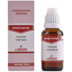 pothos homeopathic medicine uses Buy Bakson's Pothos Foetidus Mother Tincture Q