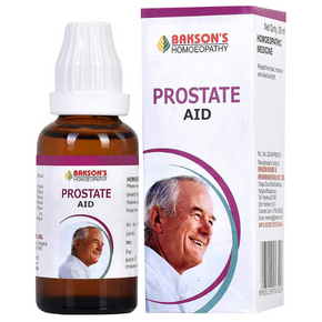 BAKSON'S HOMEOPATHY PROSTATE AID DROPS - PACK OF 2 (30 ML EACH)