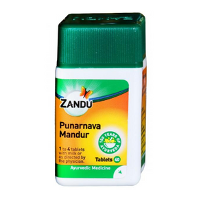 PUNARNAVA MANDUR TABLETS (40 TABLETS)