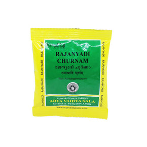 KOTTAKKAL AYURVEDA RAJANYADI CHURNAM - PACK OF 14 (10 GM EACH)