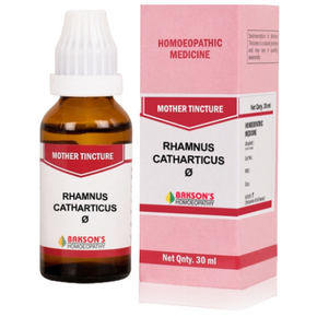 BAKSON'S HOMEOPATHY RHAMNUS CATHARTICUS MOTHER TINCTURE Q - PACK OF 2 (30 ML EACH)