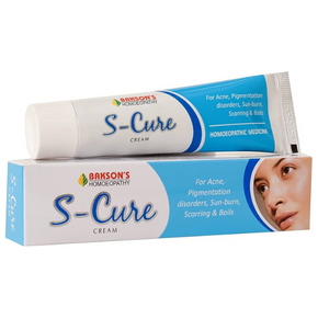 BAKSON'S HOMEOPATHY S-CURE CREAM -PACK OF 4 (30 GM EACH)