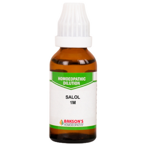 BAKSON'S HOMEOPATHY SALOL DILUTION 1M - PACK OF 3 (30 ML EACH)