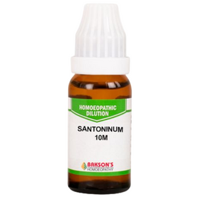 BAKSON'S HOMEOPATHY SANTONINUM DILUTION 10M - PACK OF 2 (10 ML EACH)