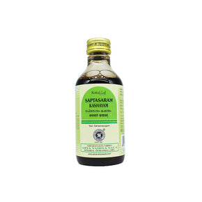 KOTTAKKAL AYURVEDA SAPTASARAM KASHAYAM - PACK OF 3 (200 ML EACH)