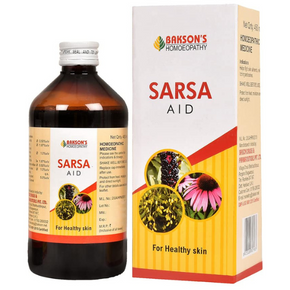 BAKSON'S HOMEOPATHY SARSA AID SYRUP (450 ML)