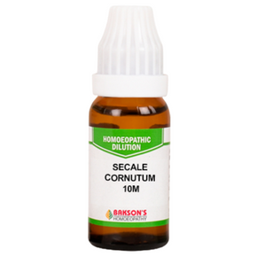 BAKSON'S HOMEOPATHY SECALE CORNUTUM DILUTION 10M - PACK OF 2 (10 ML EACH)