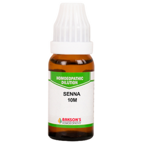 BAKSON'S HOMEOPATHY SENNA DILUTION 10M - PACK OF 2 (10 ML EACH)