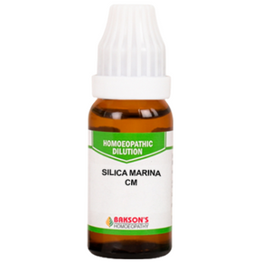 BAKSON'S HOMEOPATHY SILICA MARINA DILUTION CM - PACK OF 2 (10 ML EACH)