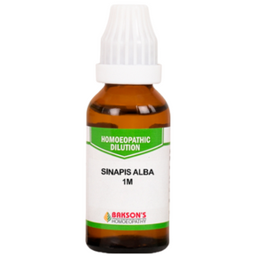 BAKSON'S HOMEOPATHY SINAPIS ALBA DILUTION 1M - PACK OF 3 (30 ML EACH)