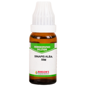 BAKSON'S HOMEOPATHY SINAPIS ALBA DILUTION 50M - PACK OF 2 (10 ML EACH)