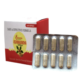 NAVKRITIK ASHWAGANDHA CAPSULE 5"10