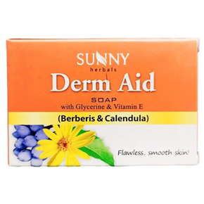 BAKSON'S HOMOEOPATHY SUNNY HERBALS DERM AID SOAP - PACK OF 6 (75 GM EACH)