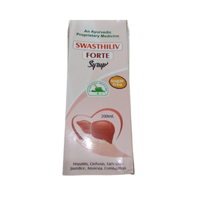 SwasthiLiv Forte Syrup - Pack of 3 (200 ml each)